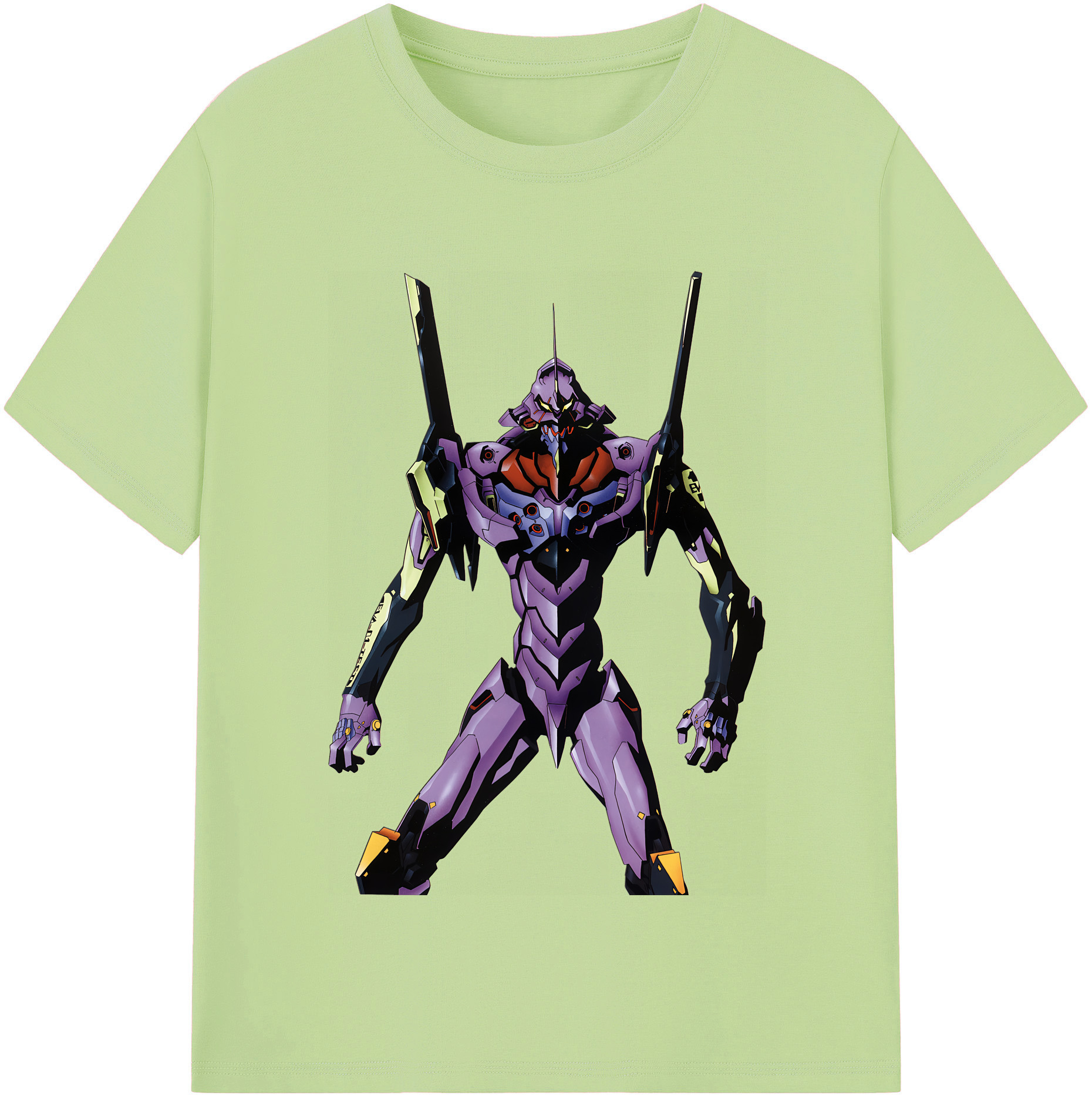 （画像用） EVA 新世紀エヴァンゲリオン 綿100％半袖Tシャツ（フロントプリント）